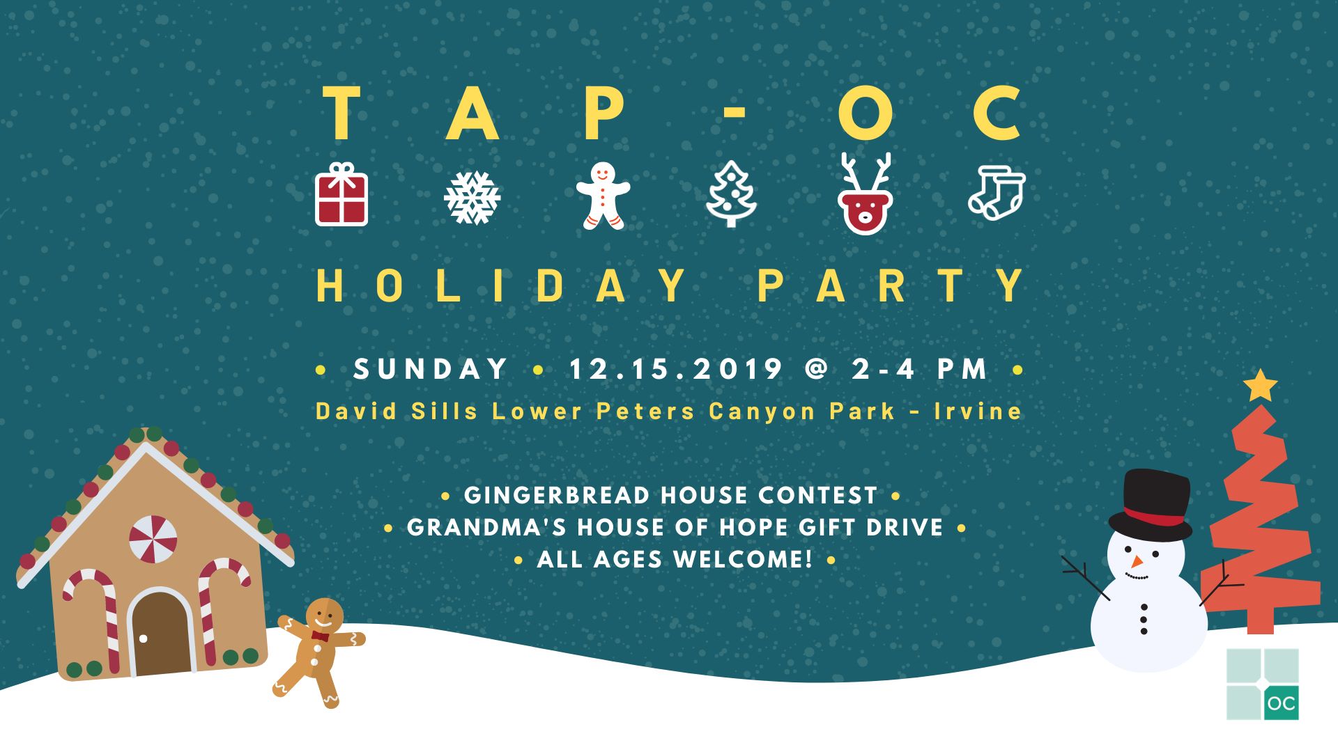 Gingerbread Holiday Party 2019