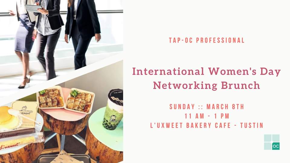 TAP-OC International Women's Day Networking Brunch