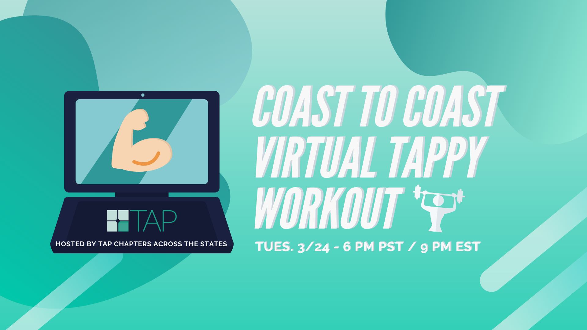 TAP-OC Coast to Coast Virtual TAPpy Workout