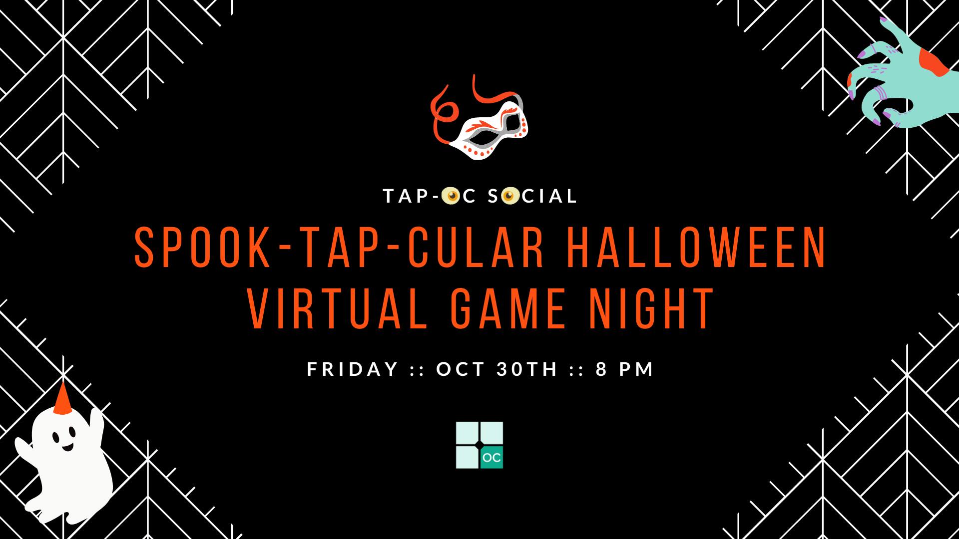 TAP-OC Haloween Game Night