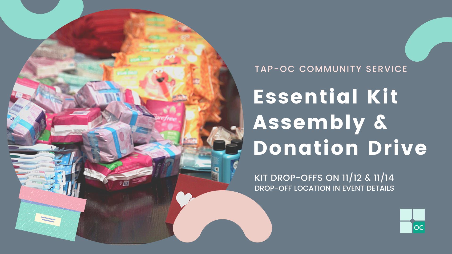 2020 Essential Kit Assembly and Donation Drive