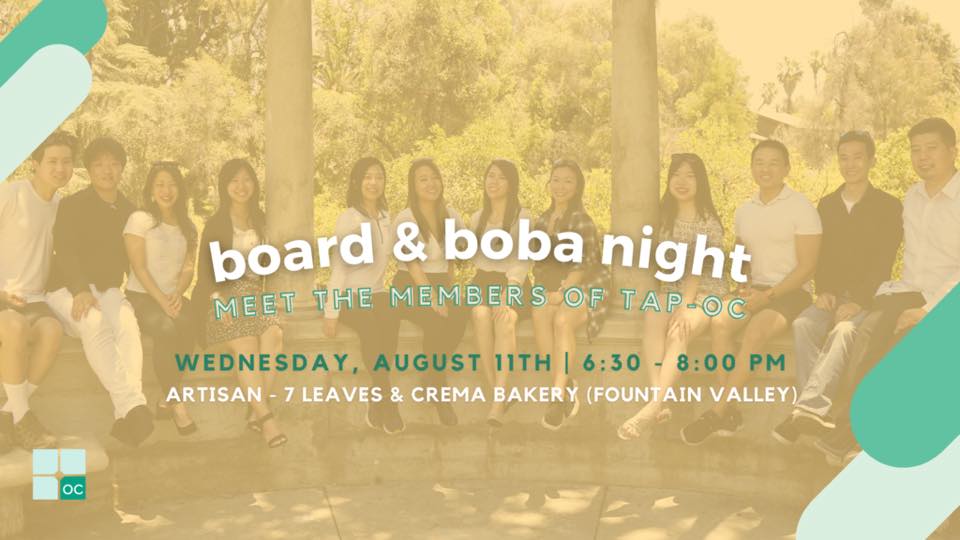 Board & Boba Night 2021