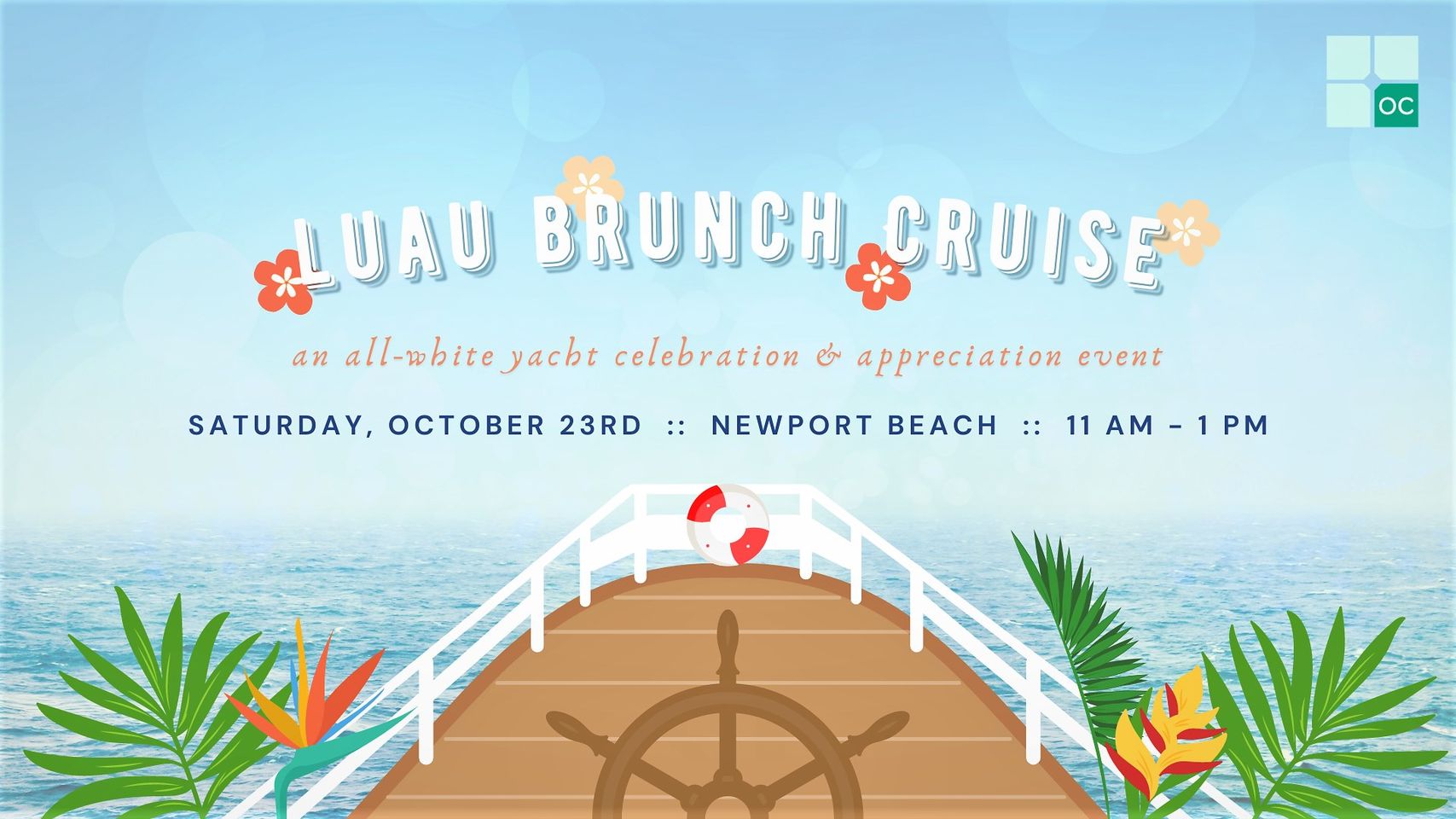 2021 Annual Event Luau Brunch Cruise