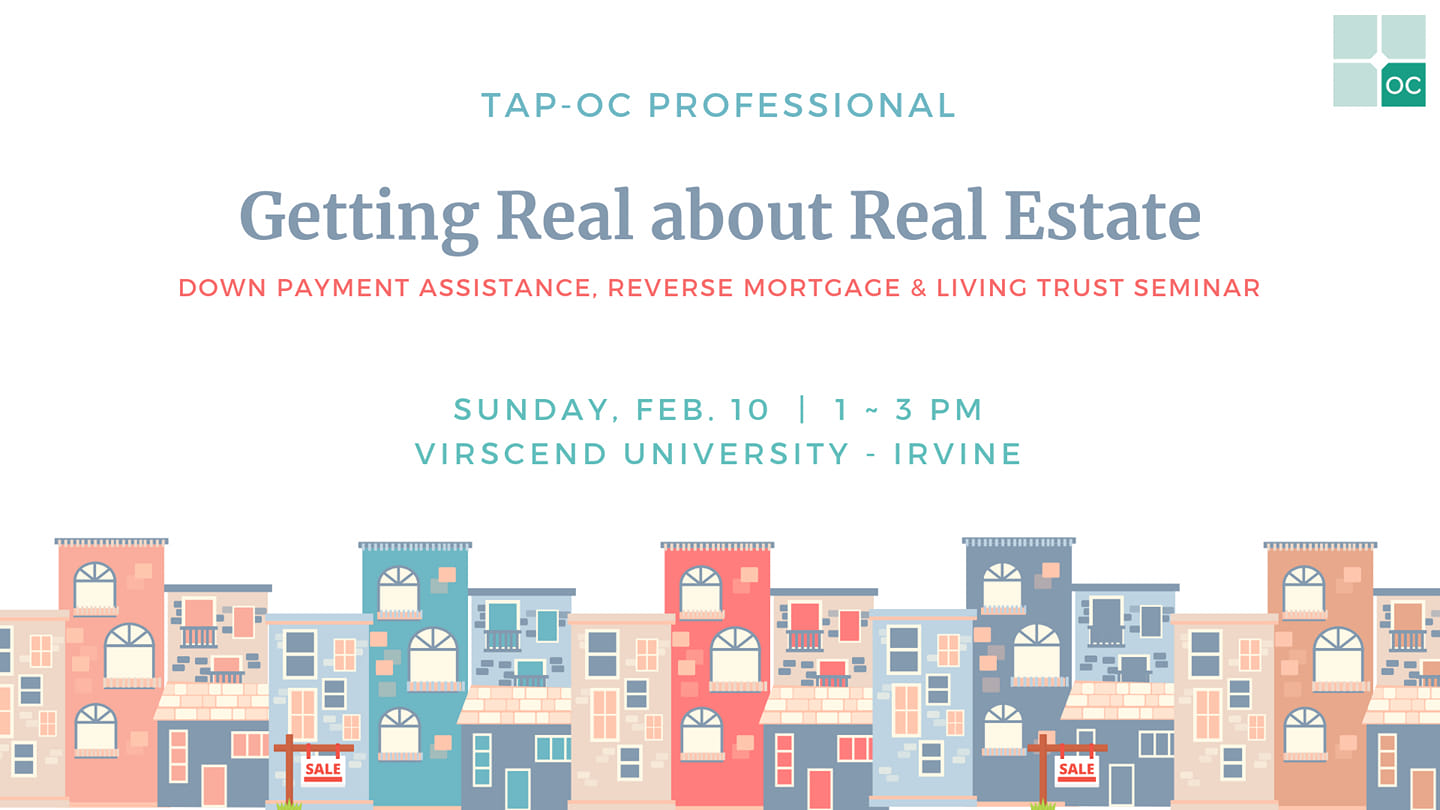 TAP-OC 2019 Real Estate and Finance Event February