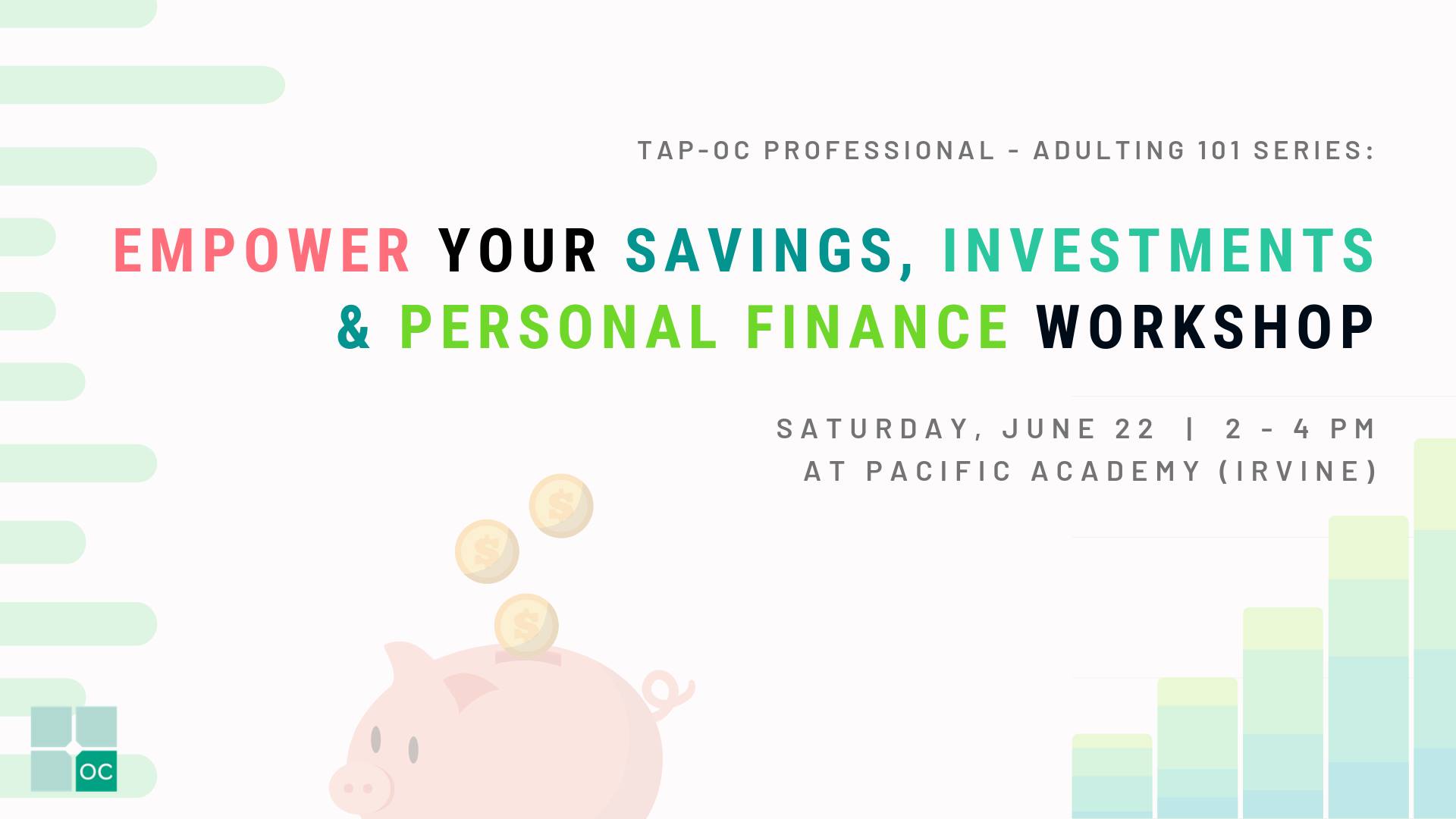 TAP-OC Professional Seminar Finance Savings 2019